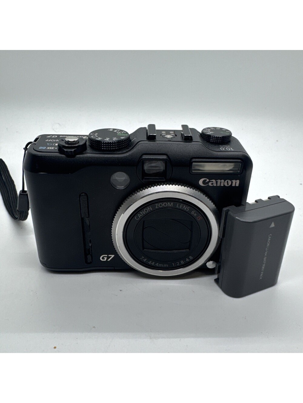 Canon PowerShot G7 10.0MP Digital Camera w/Battery - FULLY FUNCTIONAL Tested